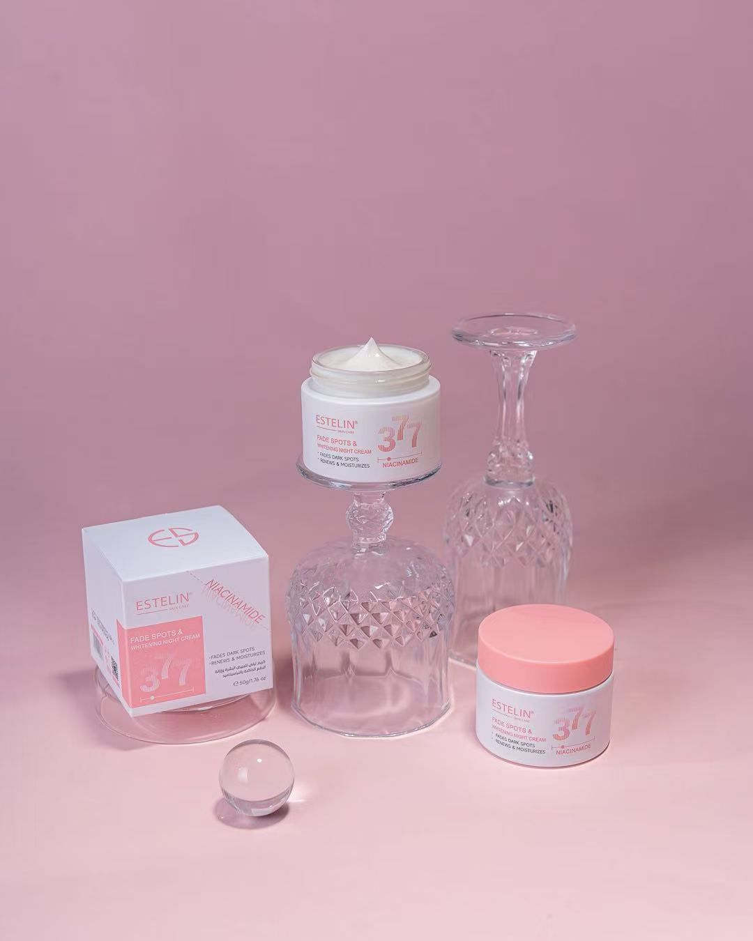 ESTELIN Niacinamide Fade Spots & Brightening Night Cream (50g)