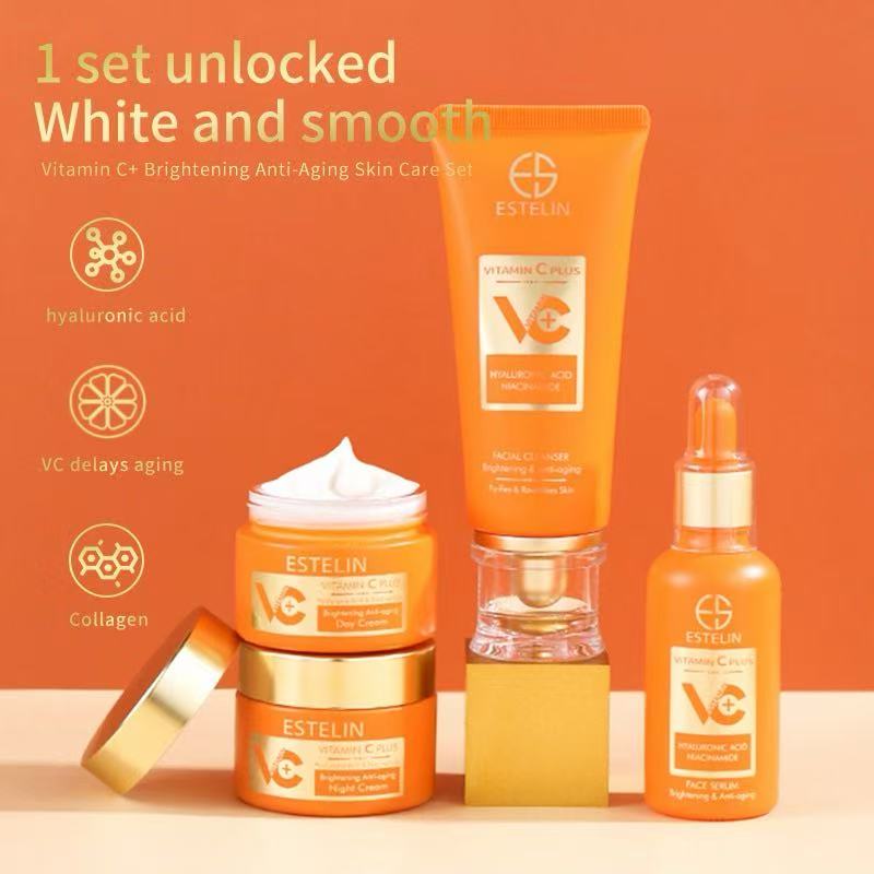ESTELIN Vitamin C Plus Brightening & Anti-Aging Skin Care Set