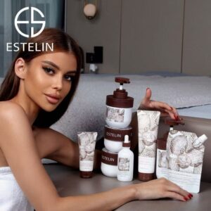 ESTELIN Vitamin E Coconut Oil 8-Piece Complete Body Care Set