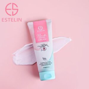 Estelin Peach Hand Cream – Nourishing & Anti-Wrinkle Hand Moisturizer (100g)