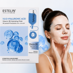 Estelin 10-D Hyaluronic Acid Vitamin B5 Hydrating Sheet Mask(10 pcs)