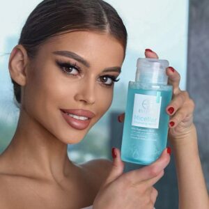 Estelin Hyaluronic Acid Micellar Cleansing Water – 3-in-1 Hydrating Cleanser & Makeup Remover (300ml)