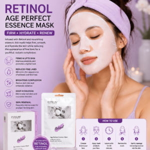 ESTELIN Retinol Age Perfect Essence Mask x10 sheets