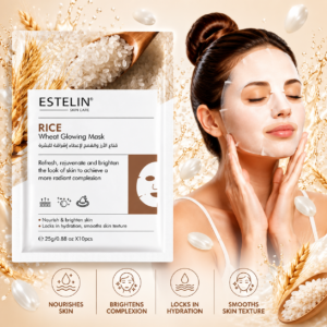 Estelin Rice Wheat Glowing Mask x10 sheets