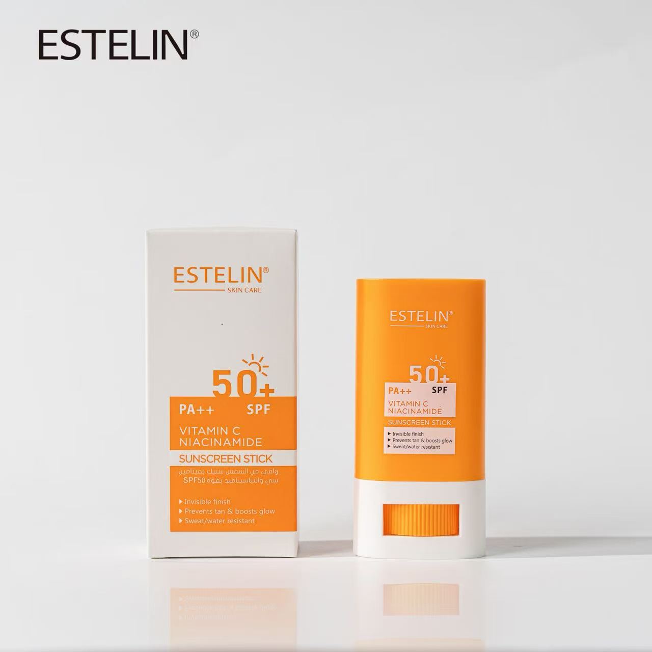 ESTELIN Vitamin C & Niacinamide Sunscreen Stick SPF50+ PA++