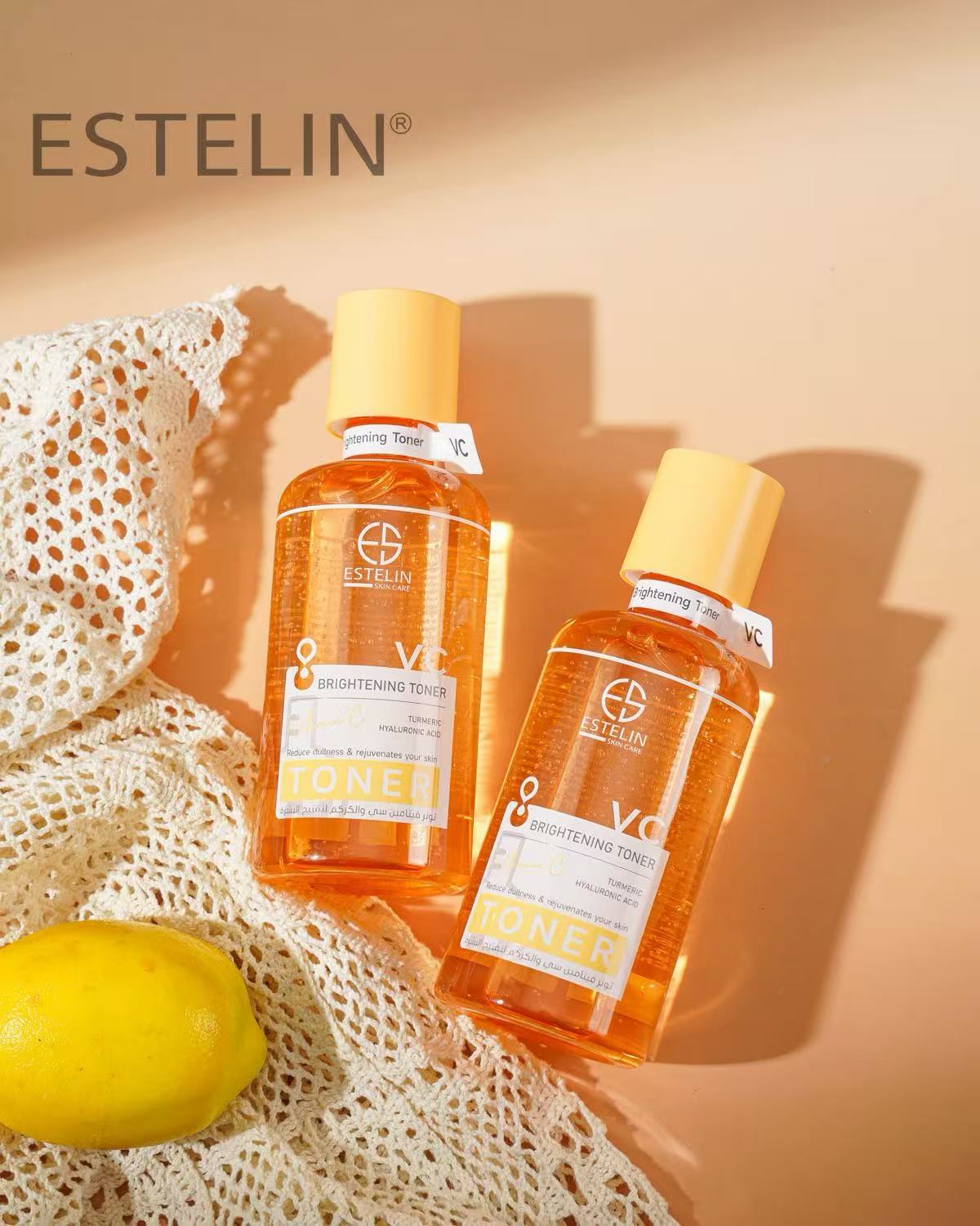 Estelin Vitamin C Brightening Toner – Glow Boosting & Hydrating Essence Toner (400ml)